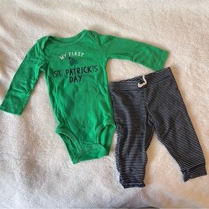 Carter's “My First St. Patrick's Day” 2-Piece Set